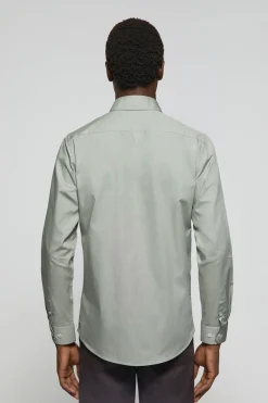Polo Club Chemises*Chemise Slim en popeline avec logo Rigby Go Vert jade