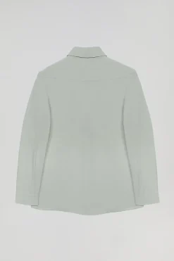 Polo Club Chemises*Chemise Slim en popeline avec logo Rigby Go Vert jade