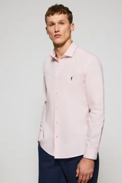 Polo Club Chemises*Chemise Slim en popeline avec logo brodé Rigby Go Rose