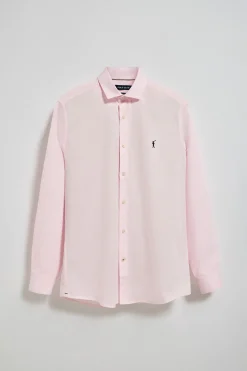 Polo Club Chemises*Chemise Slim en popeline avec logo brodé Rigby Go Rose