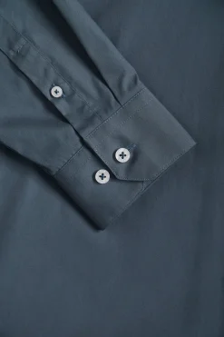 Polo Club Chemises*Chemise Slim en popeline bleu avec logo Rigby Go Denim