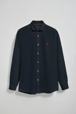 Polo Club Chemises*Chemise Slim en popeline avec logo brodé Rigby Go Bleu Marine