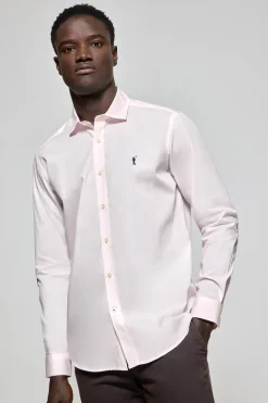 Polo Club Chemises*Chemise Slim en popeline avec logo brodé Rigby Go Rose