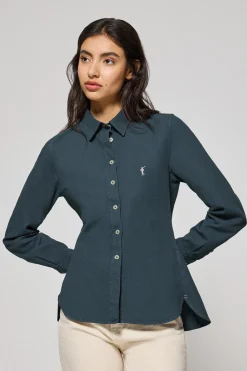 Polo Club Chemises*Chemise slim Sefora avec logo Rigby Go Bleu Marine