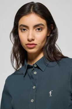 Polo Club Chemises*Chemise slim Sefora avec logo Rigby Go Bleu Marine