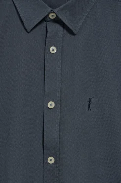 Polo Club Chemises*Chemise Stanford avec logo brodé Rigby ton sur ton Bleu Marine