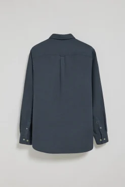 Polo Club Chemises*Chemise Stanford avec logo brodé Rigby ton sur ton Bleu Marine