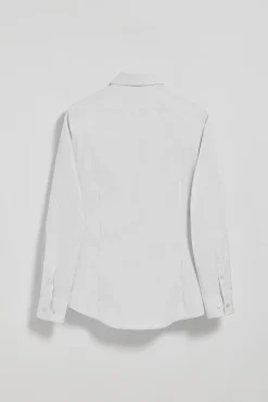 Polo Club Chemises*Chemise super slim fit en popeline he avec logo brodé Blanc