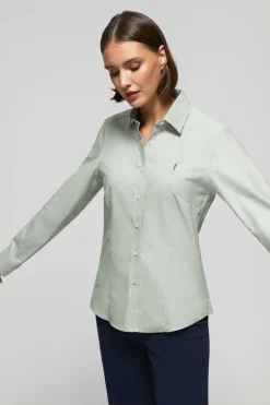 Polo Club Chemises*Chemise oxford Slim Fit avec logo Rigby Go Vert jade