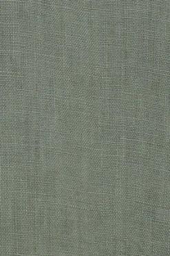 Polo Club Chemises*Chemise vert kaki en lin garnment dye avec monogramme brodé Vert militaire