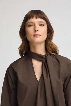 Polo Club Chemises*Chemisier couleur Catalina Chocolat