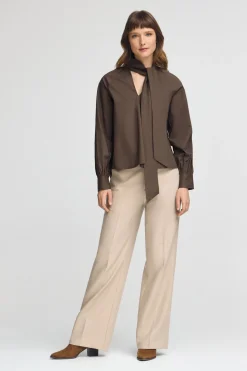 Polo Club Chemises*Chemisier couleur Catalina Chocolat