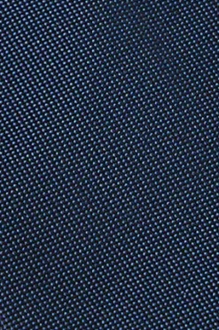 Polo Club Accessoires*Cravate en soie bleue unie avec logo Bleu Marine