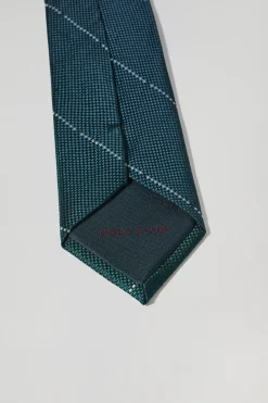Polo Club Accessoires*Cravate en soie motifs losange avec logo Multicolore