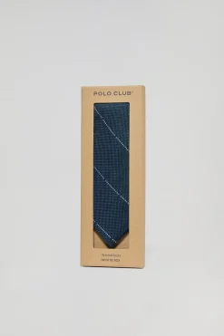 Polo Club Accessoires*Cravate en soie motifs losange avec logo Multicolore