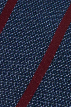 Polo Club Accessoires*Cravate en soie motifs rayés avec logo Multicolore