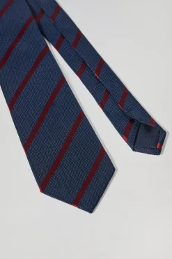 Polo Club Accessoires*Cravate en soie motifs rayés avec logo Multicolore