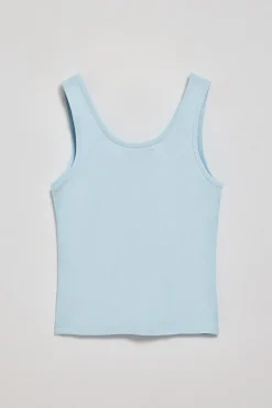 Polo Club T-Shirts*Débardeur bleu clair avec broderie Rigby Go Bleu ciel