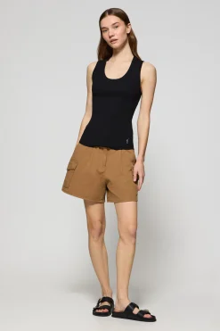 Polo Club Pulls*Débardeur côtelé avec Rigby Go brodé Noir