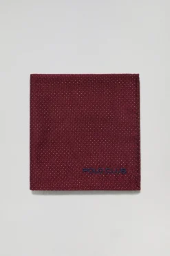 Polo Club Accessoires|Packs*Ensemble cravate et pochette en soie avec détails brodés Multicolore
