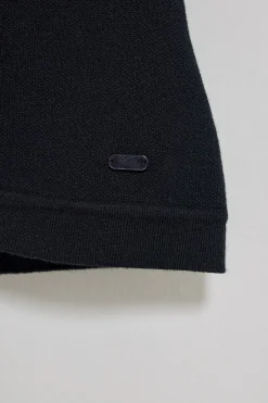 Polo Club Pulls*Gilet en maille Lalisa boutonné avec bouton nacré Bleu Marine