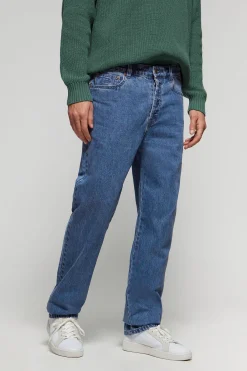 Polo Club Pantalons*Jean cinq poches en bleu avec détails Denim