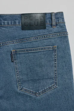 Polo Club Pantalons*Jean Tate bleu avec détails Denim