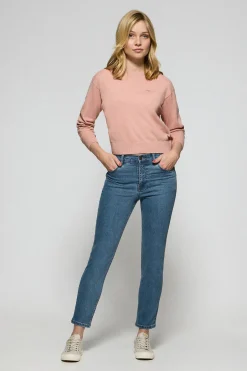 Polo Club Pantalons*Jean Telma bleu avec détails Denim