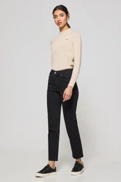 Polo Club Pantalons*Jean Telma avec détails Noir