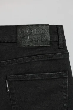 Polo Club Pantalons*Jean Telma avec détails Noir
