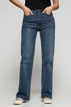 Polo Club Pantalons*Jeans jambes larges Jana bleu Denim