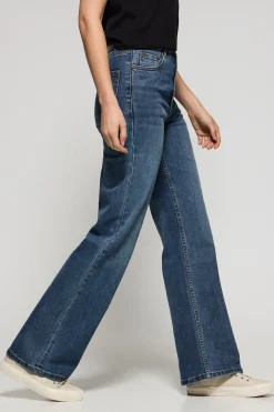 Polo Club Pantalons*Jeans jambes larges Jana bleu Denim