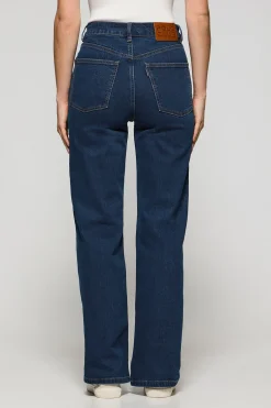 Polo Club Pantalons*Jeans jambes larges Jana Bleu Indigo