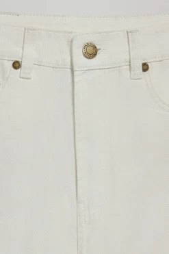 Polo Club Pantalons*Jeans jambes larges Jana Blanc