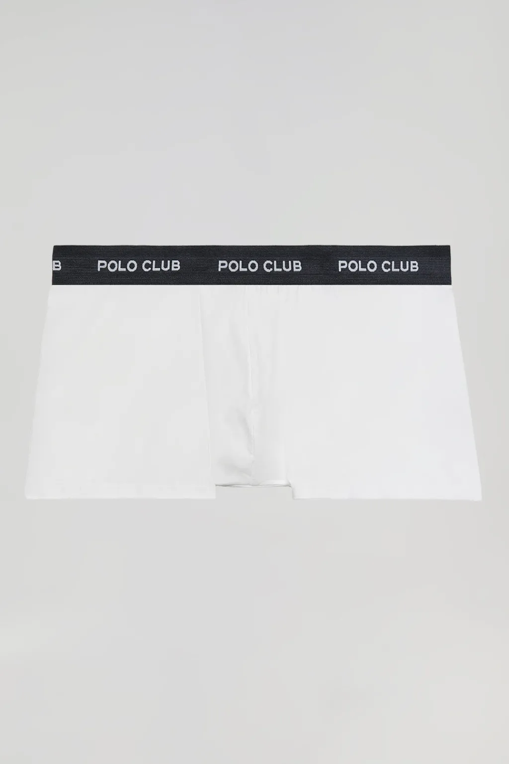 Polo Club Packs*Lot de deux boxers blancs avec logo Blanc-Noir