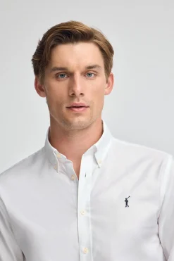 Polo Club Chemises|Packs*Lot de deux chemises bleu ciel et blanche à coupe regular avec logo Rigby Go Multicolore