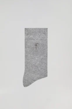Polo Club Accessoires|Packs*Lot de deux paires de chaussettes es avec logo Rigby Go Gris