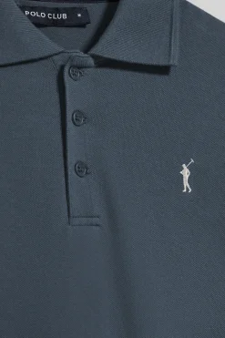 Polo Club Packs|Polos*Lot de deux polos à trois boutons bleu denim et beige avec logo Rigby Go Multicolore