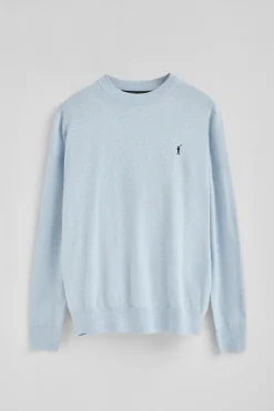 Polo Club Pulls|Packs*Lot de deux pulls en laine mélangée bleu marine et bleu clair chiné pour homme avec broderie Rigby Go Multicolore