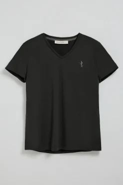 Polo Club Packs|T-Shirts*Lot de deux T-shirts noir et blanc à col en V et broderie Rigby Best Multicolore