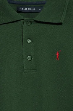 Polo Club Packs|Polos*Lot de trois polos à manches longues en bleu marine, noir et vert bouteille avec logo Rigby Go Multicolore
