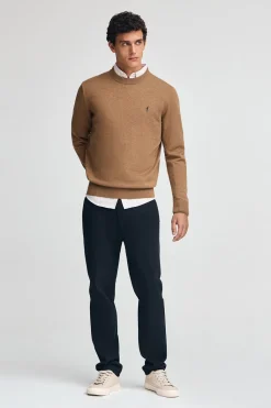 Polo Club Pulls|Packs*Lot de trois pulls en laine mélangée noir, bleu marine et marron chiné pour homme avec broderie Rigby Go Multicolore