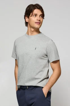 Polo Club Packs|T-Shirts*Lot de trois T-shirts à manches courtes en bleu marine, blanc et gris chiné avec logo Rigby Go Multicolore