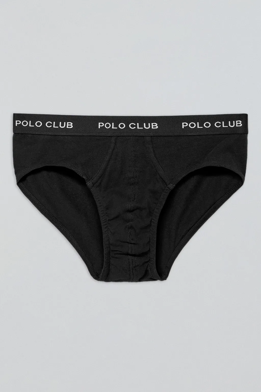 Polo Club Packs*Lots de deux slips noir et gris avec détail Multicolore