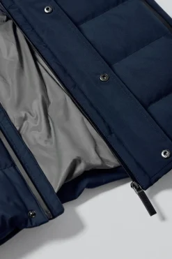 Polo Club Vestes*Manteau Aspen matelassé à capuche fixe et détails Bleu Marine
