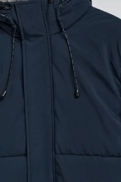 Polo Club Vestes*Manteau Aspen matelassé à capuche fixe et détails Bleu Marine