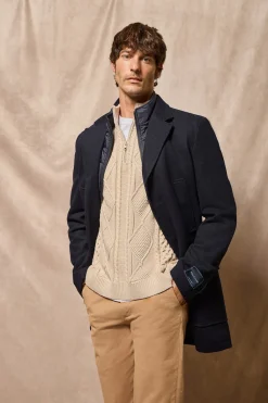 Polo Club Vestes*Manteau Cambridge avec détails Bleu Marine