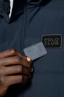 Polo Club Vestes*Manteau Courchevel avec capuche amovible et détails Bleu Marine