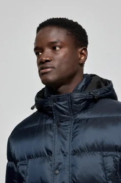 Polo Club Vestes*Manteau Greenwich avec poches et capuche fixe avec détails Bleu Marine