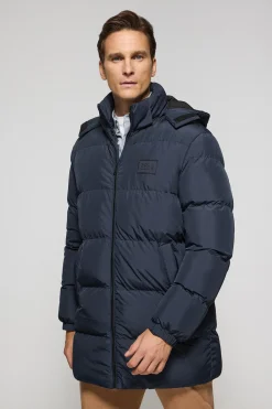 Polo Club Vestes*Manteau Staten à capuche amovible et détails Bleu Marine